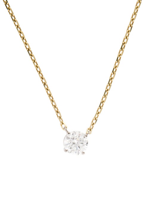 Necklace 14K 5.01ct Lab-Grown Diamond Pendant Necklace