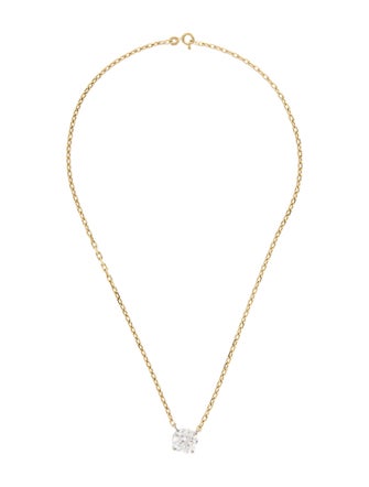 Necklace 14K 5.01ct Lab-Grown Diamond Pendant Necklace