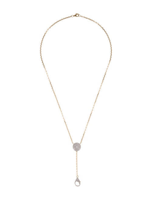 Necklace 14K Diamond Lavalier Necklace