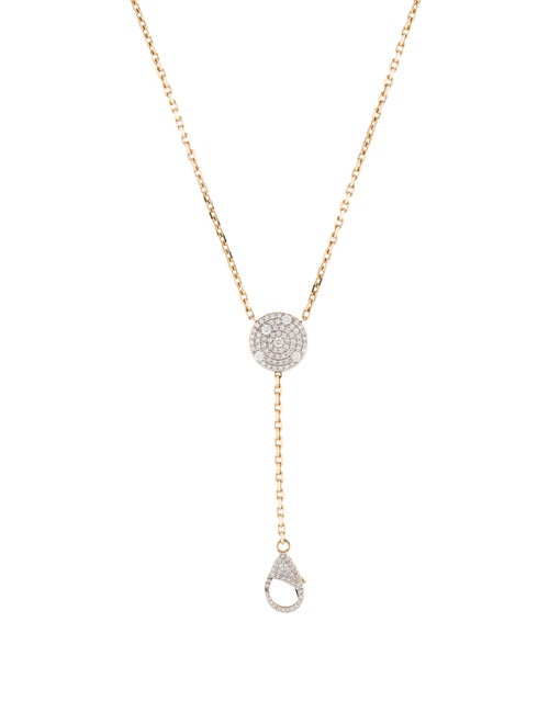 Necklace 14K Diamond Lavalier Necklace