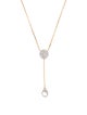 Necklace 14K Diamond Lavalier Necklace