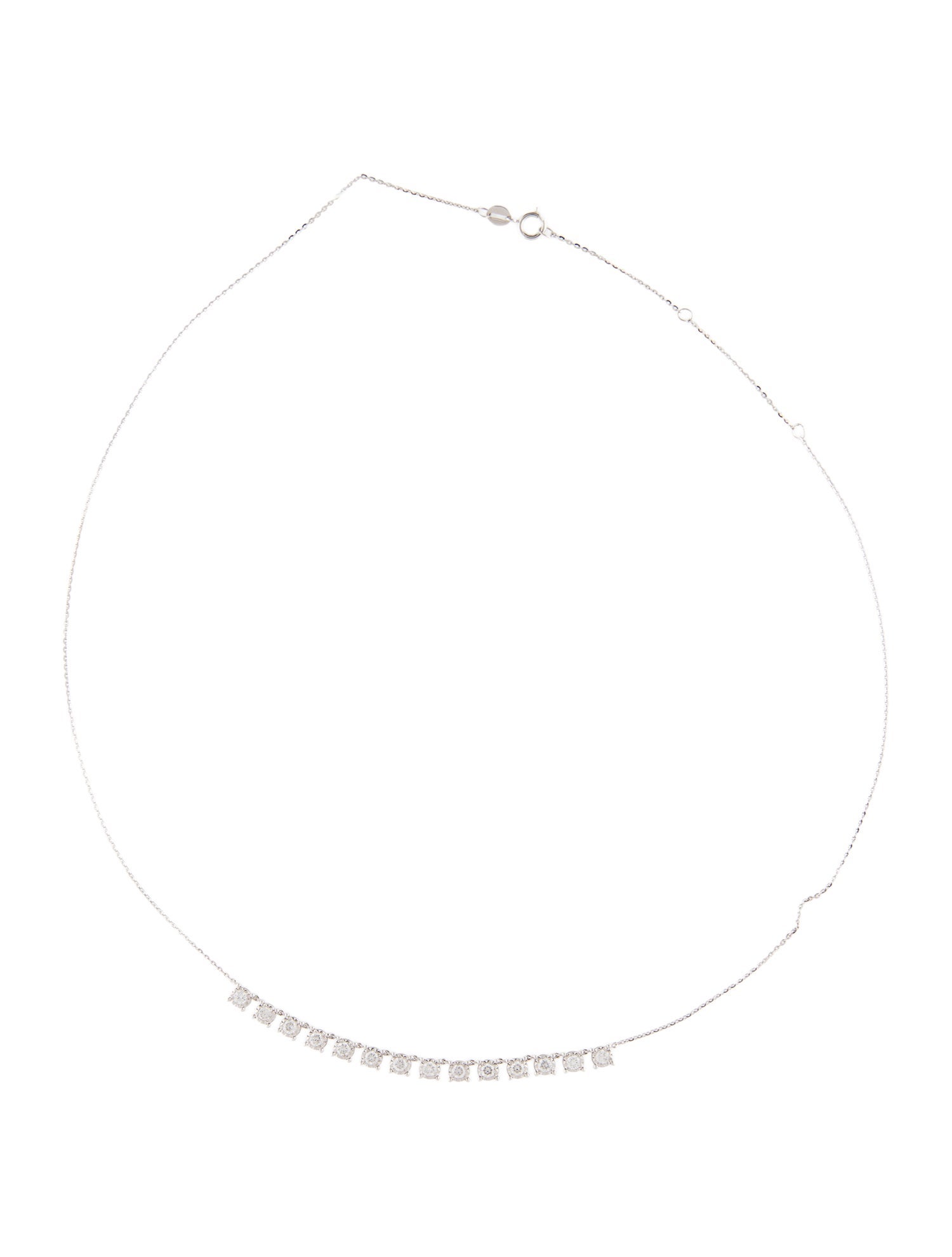 Necklace 14K Diamond Collar