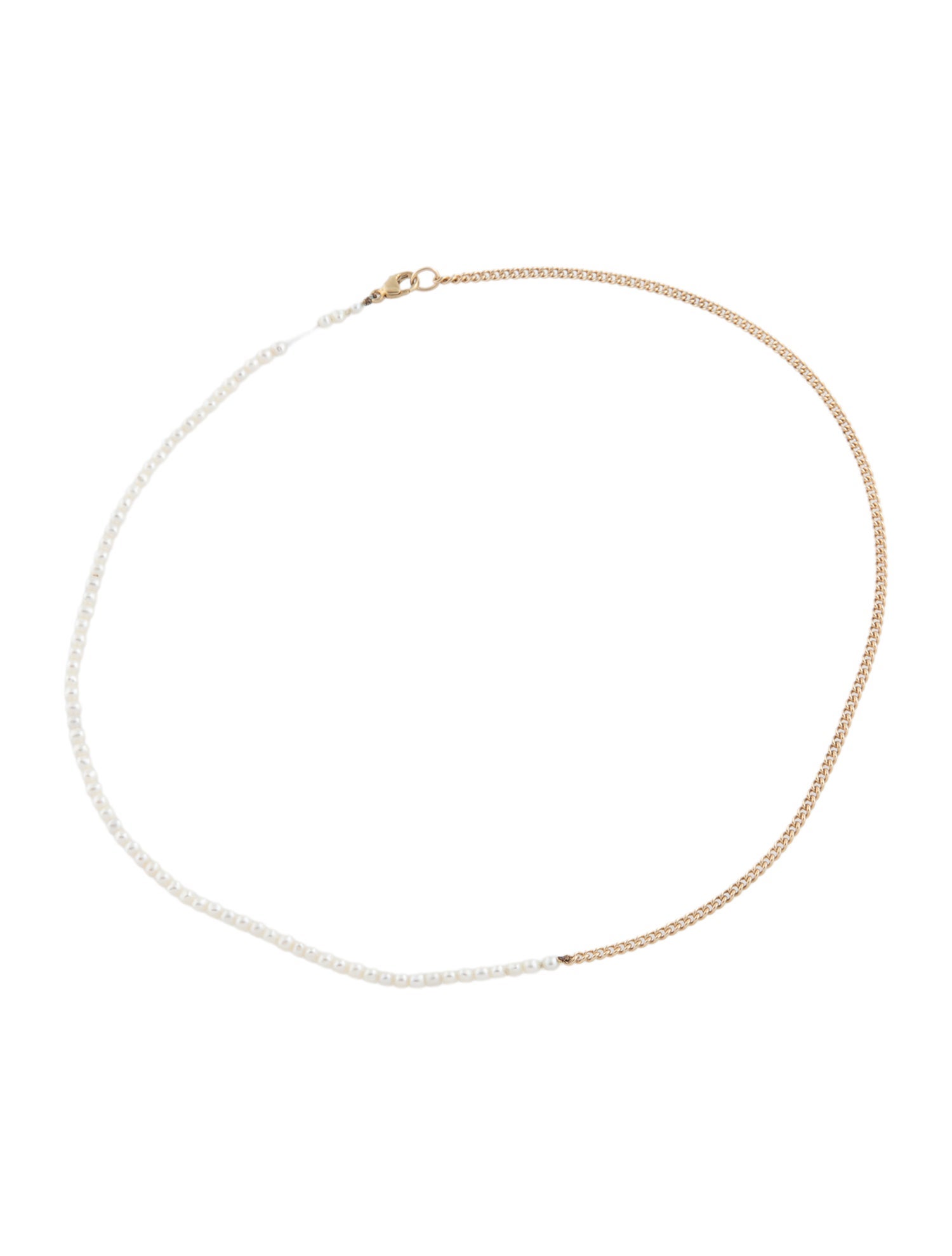 Necklace 14K Pearl Choker