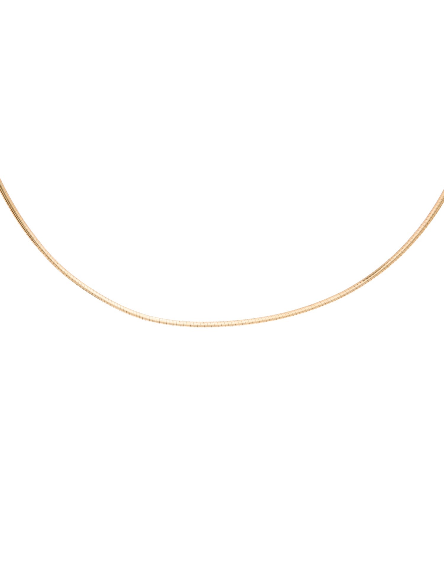 Necklace 10K Two-Tone Chain Necklace