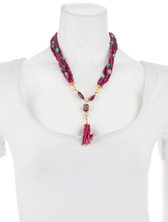 Necklace 18K Multistone Collar Necklace