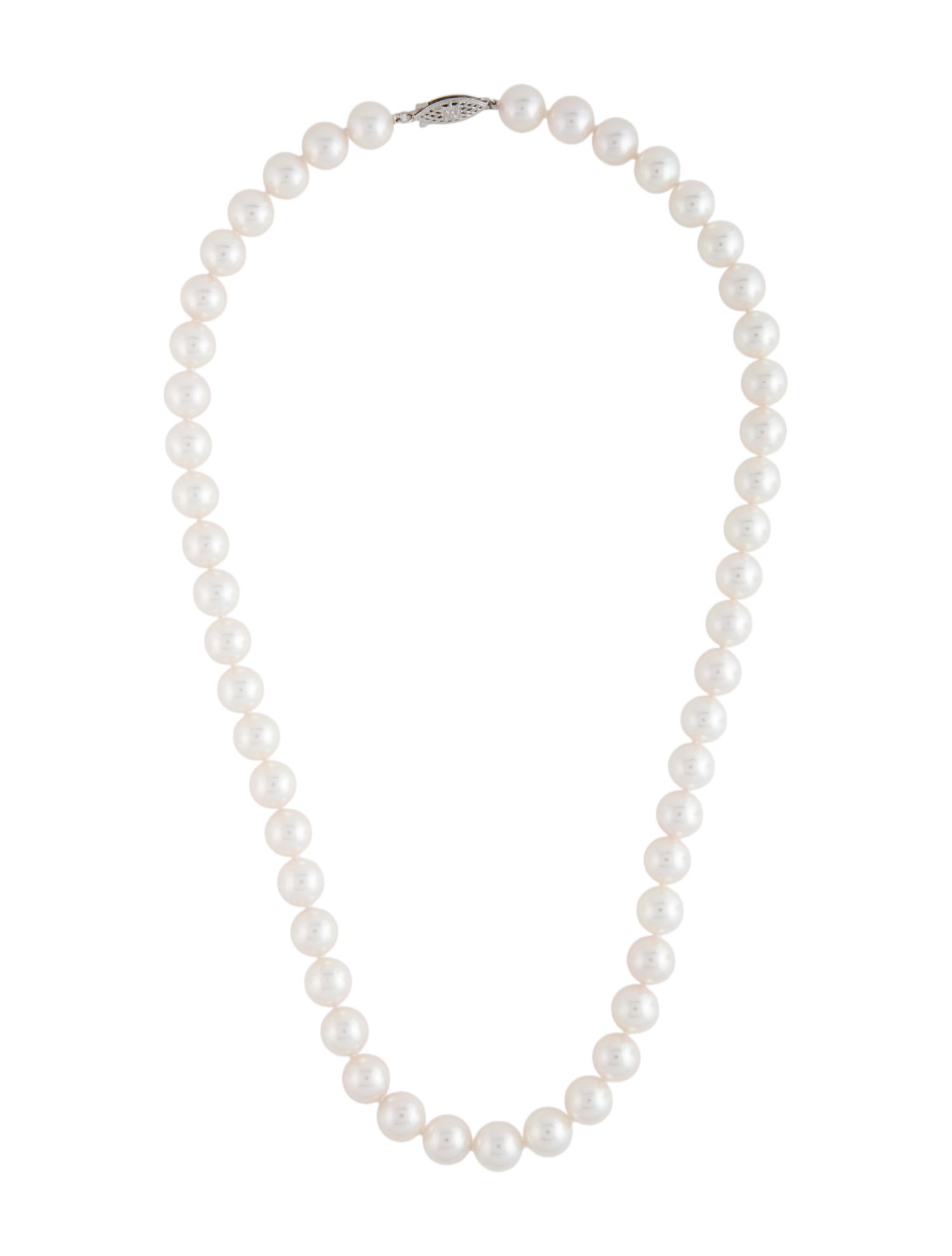 Necklace 14K Pearl Bead Strand