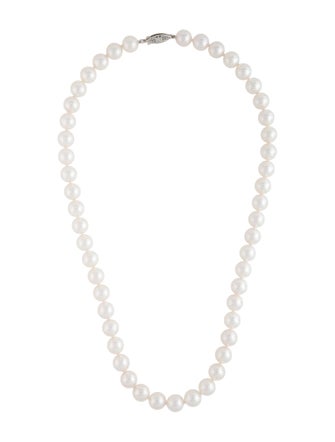Necklace 14K Pearl Bead Strand Necklace