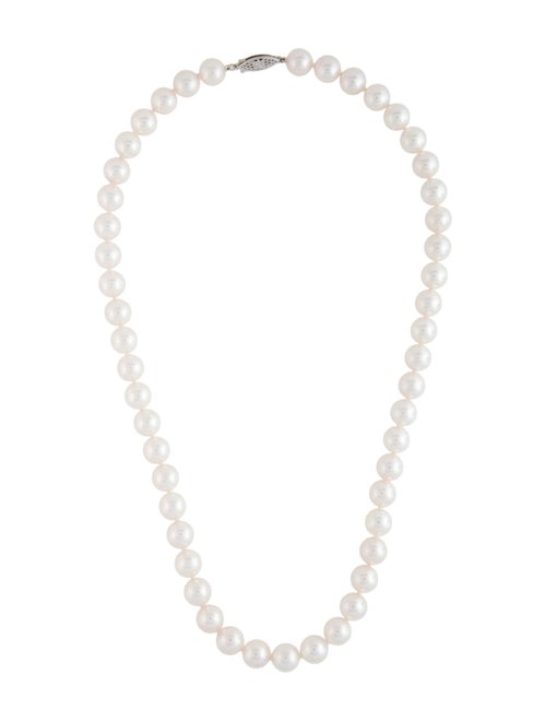 Necklace 14K Pearl Bead Strand Necklace