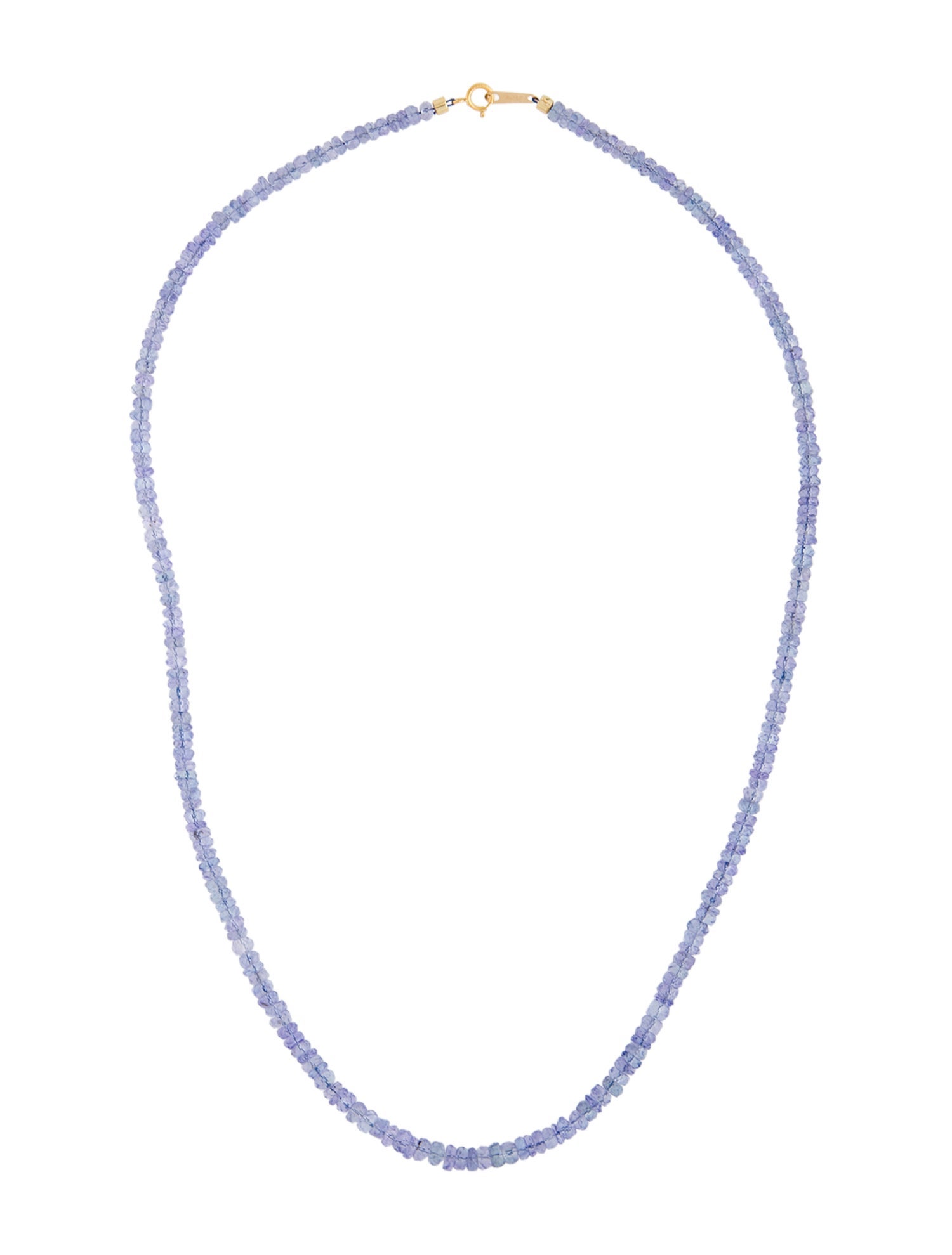 Necklace 18k Tanzanite Bead