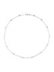 Necklace 14K 4.21ctw Diamond Station Choker Necklace