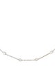 Necklace 14K 4.21ctw Diamond Station Choker Necklace