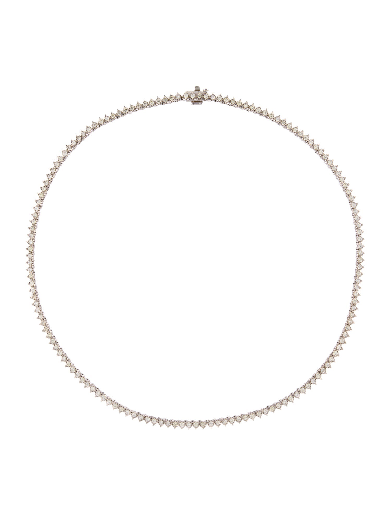 Necklace 14K 4.47ctw Diamond Line
