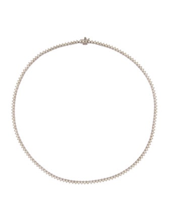 Necklace 14K 4.47ctw Diamond Line Necklace