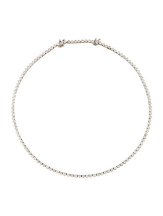 Necklace 14K 9.68ctw Diamond Tennis Necklace
