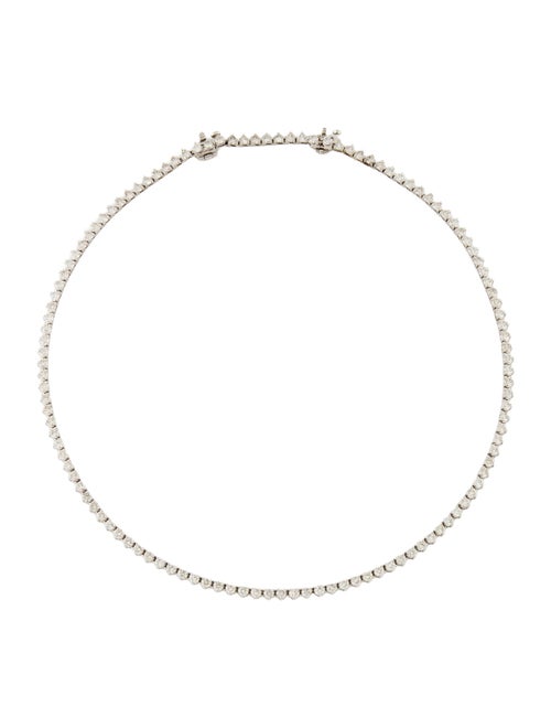 Necklace 14K 9.68ctw Diamond Tennis Necklace