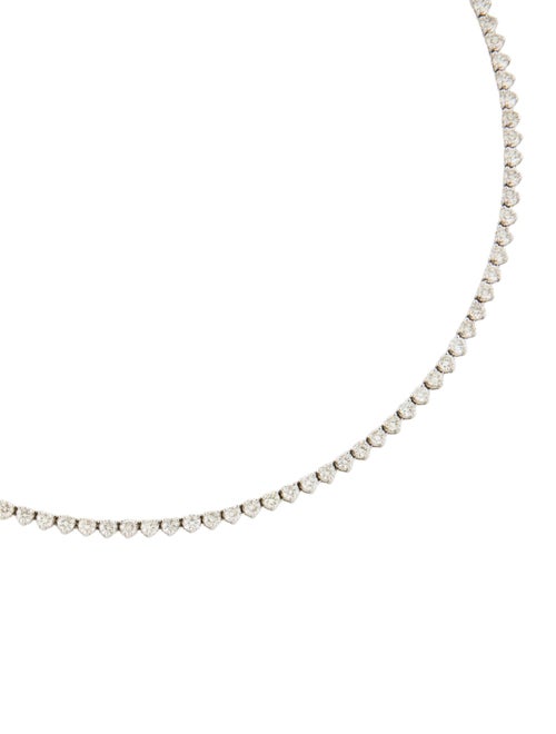 Necklace 14K 9.68ctw Diamond Tennis Necklace