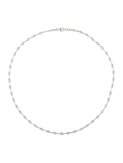 Necklace 18K 2.05ctw Diamond Chain Necklace