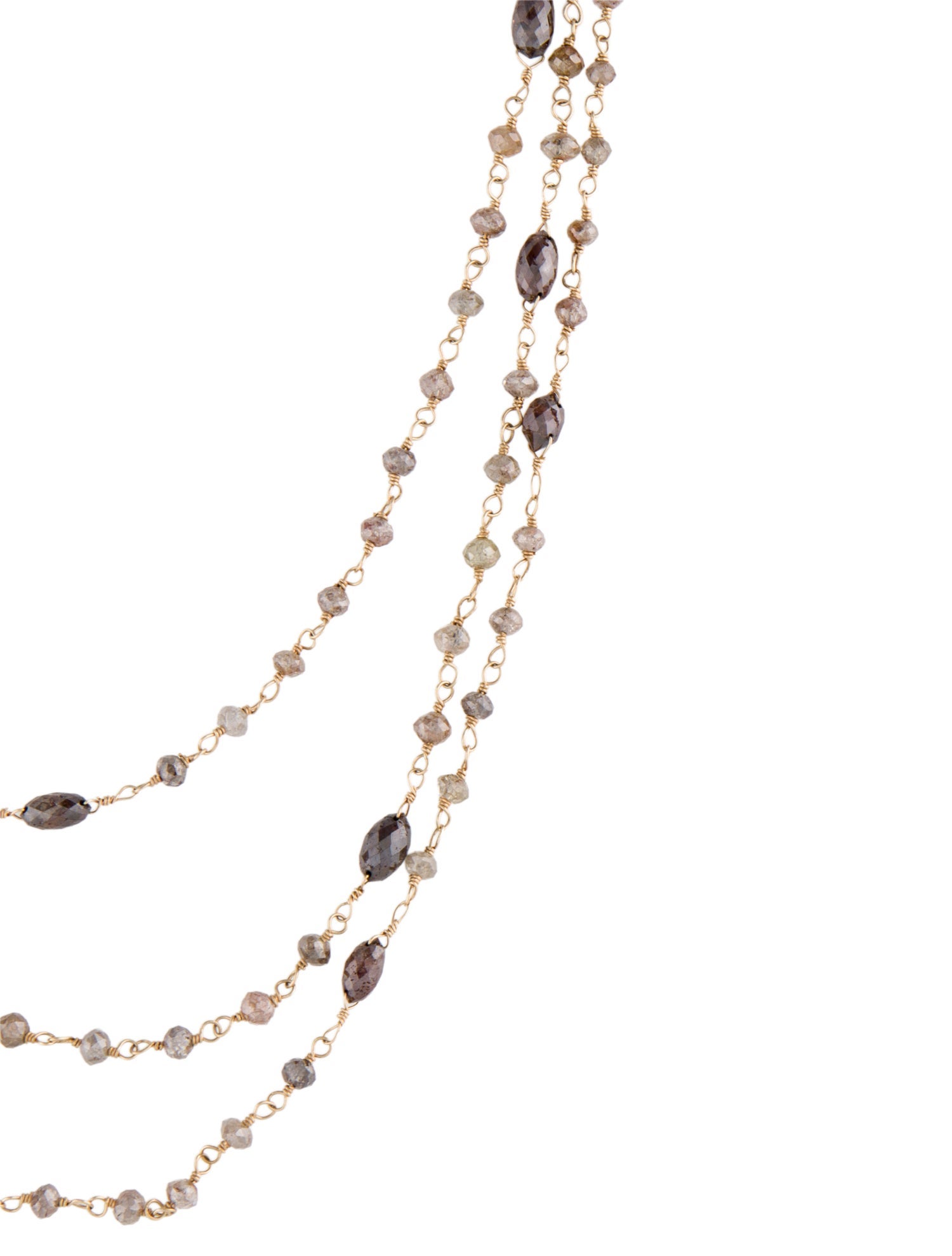 Necklace 14K Diamond Three-Piece Set