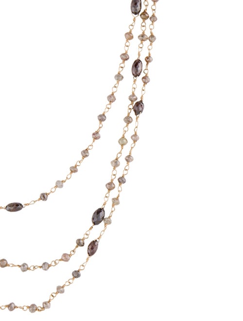 Necklace 14K Diamond Three-Piece Necklace Set