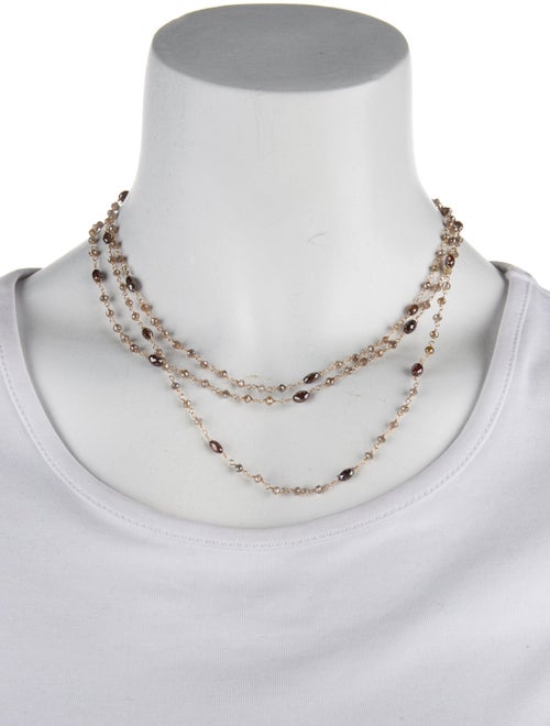 Necklace 14K Diamond Three-Piece Necklace Set