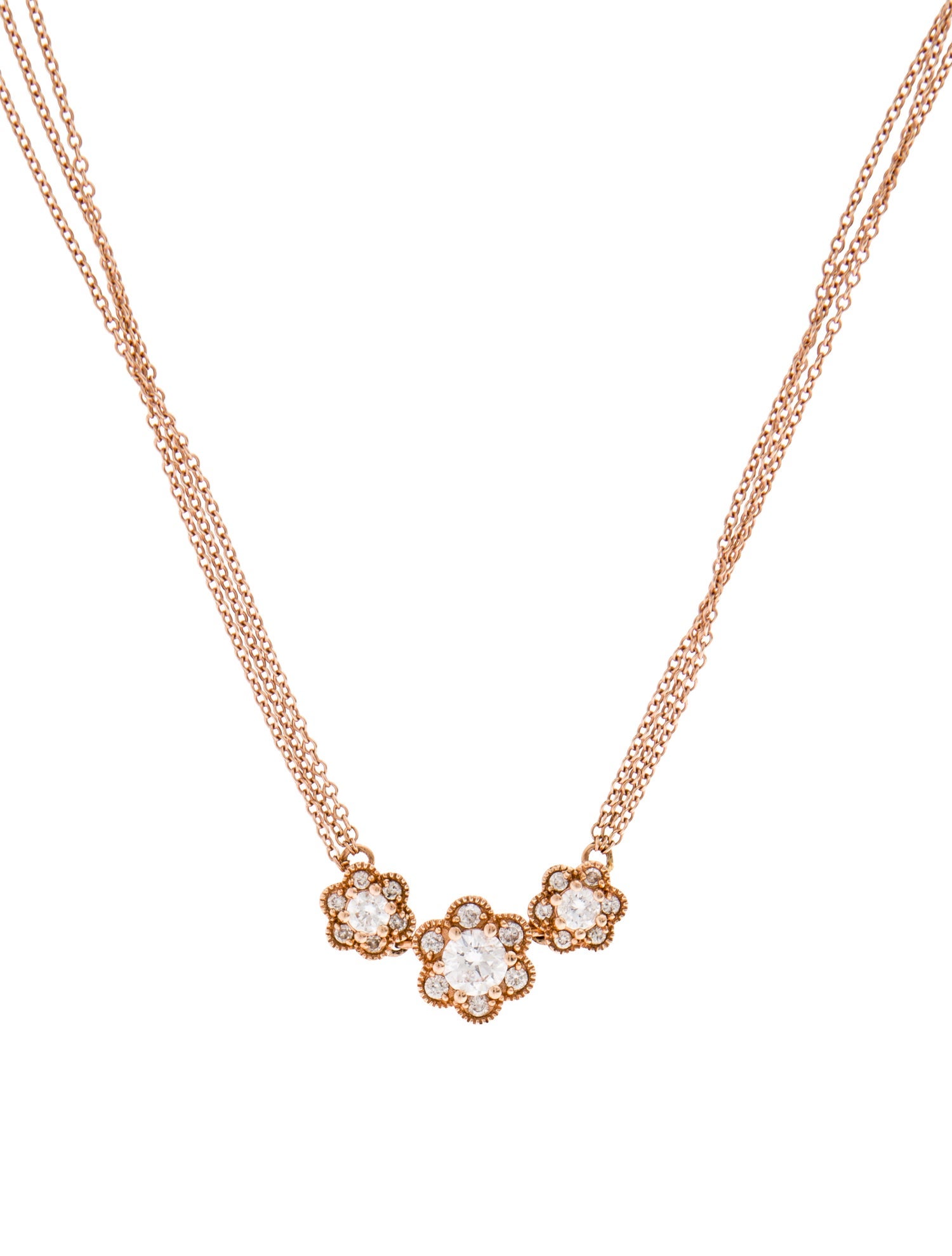 Necklace 14K Diamond Pendant