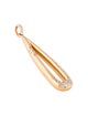 Necklace 18K Diamond Teardrop Pendant