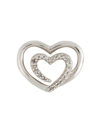 Necklace 14K Diamond Heart Pendant