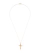 Necklace 14K Diamond Cross Necklace