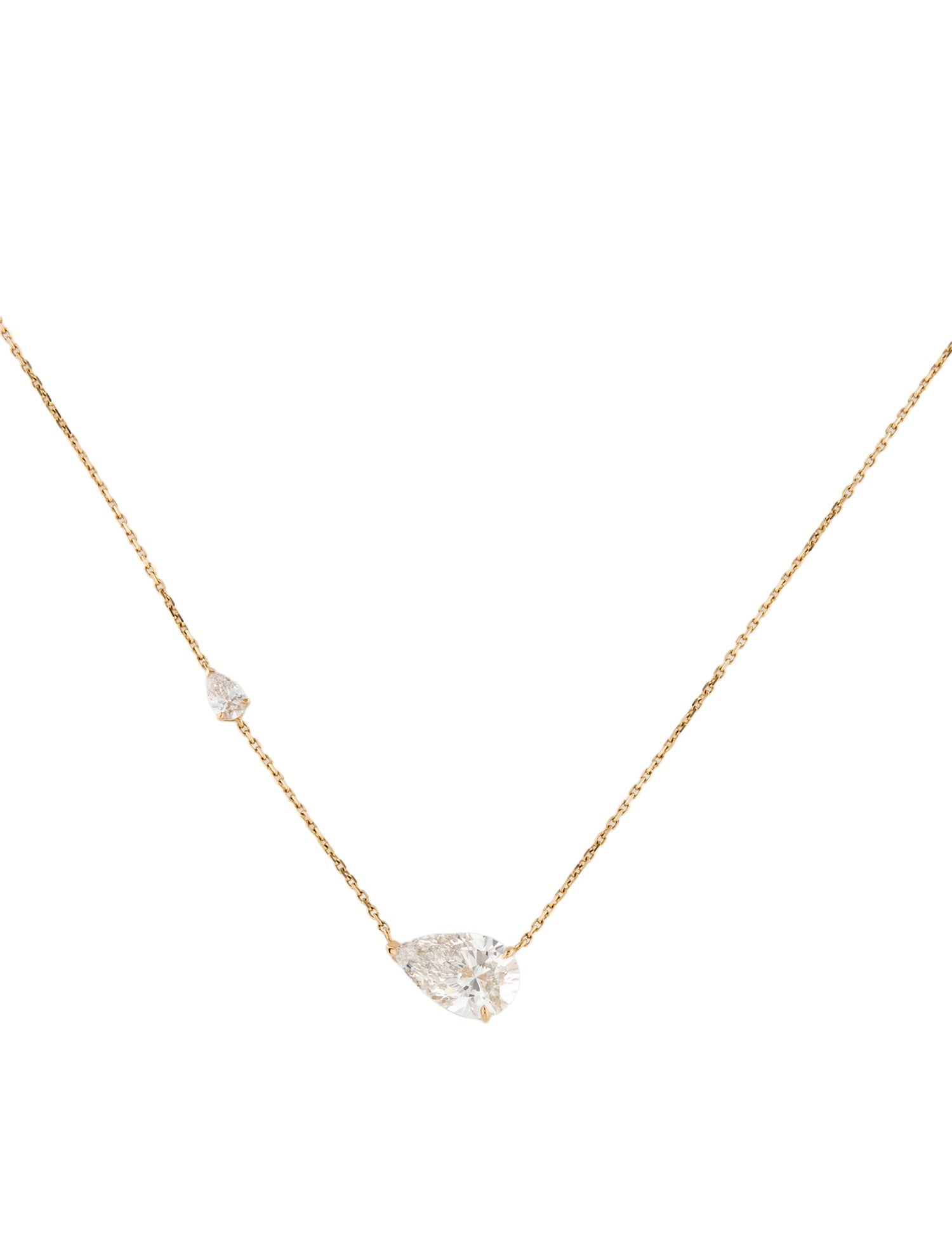 Necklace 14K 3.30ctw Lab-Grown Diamond Pendant