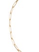 Necklace 14K Paper Link Chain Necklace