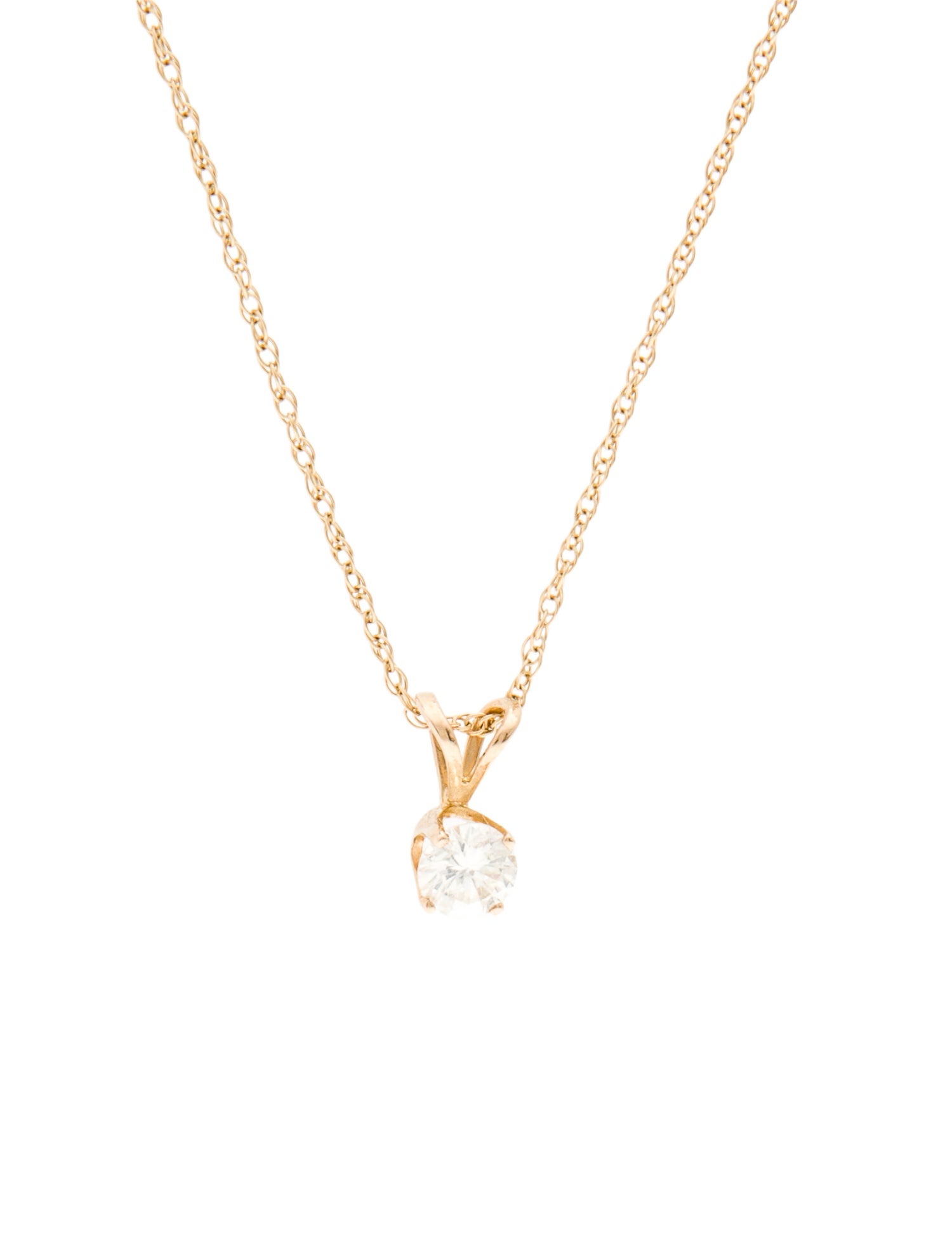 Necklace 14K Diamond Pendant