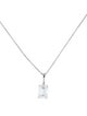 Necklace 14K 1.60ct Lab-Grown Diamond Solitaire Pendant Necklace