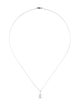 Necklace 14K 1.60ct Lab-Grown Diamond Solitaire Pendant Necklace