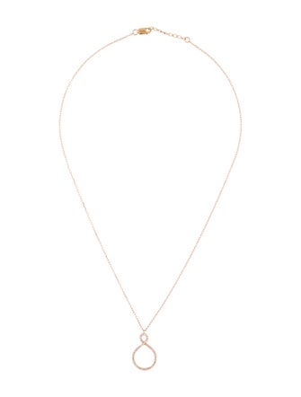 Necklace 18K Diamond Pendant Necklace