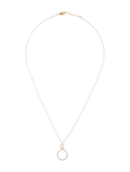 Necklace 18K Diamond Pendant Necklace