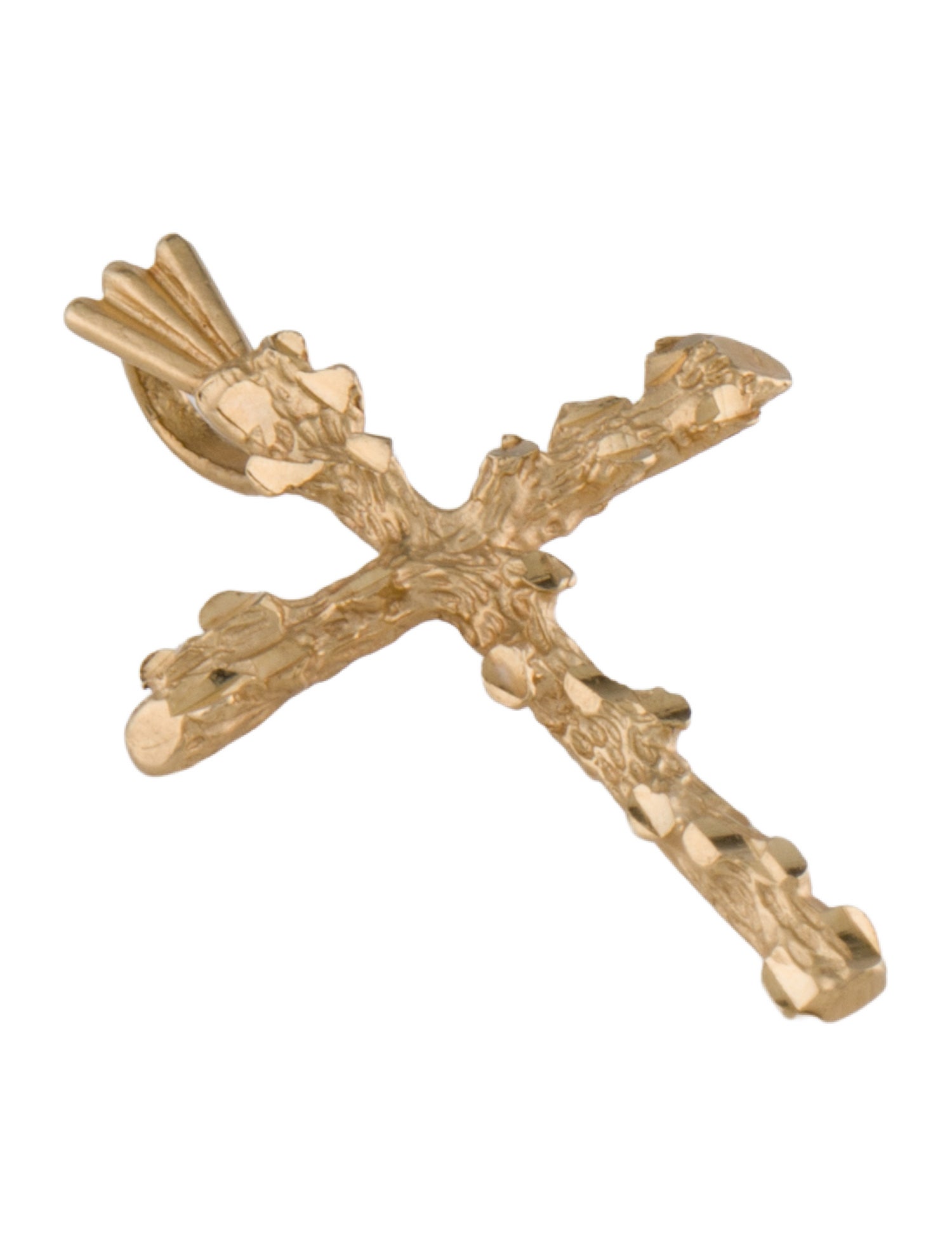 Necklace 14K Crucifix Cross Pendant