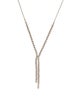 Necklace Platinum Lavalier Necklace