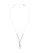 Necklace Platinum Lavalier Necklace