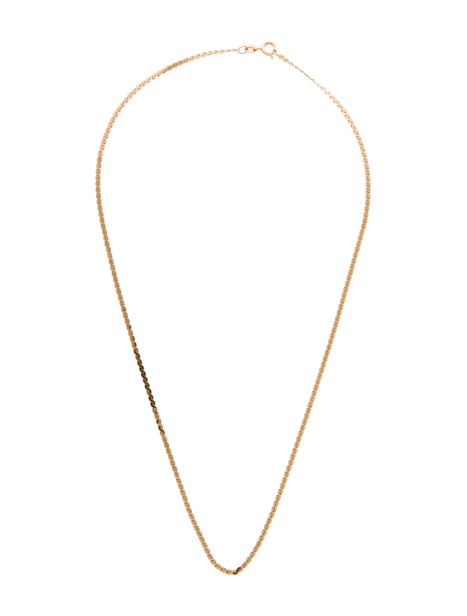 Necklace 14K S-Chain