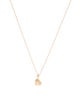 Necklace 14K Diamond Heart Pendant Necklace