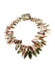 Necklace Joan Hornig 18K Jasper & Quartz Double Strand Necklace