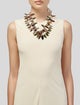Necklace Joan Hornig 18K Jasper & Quartz Double Strand Necklace