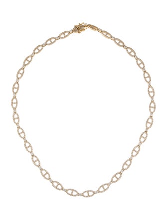 Necklace 14K 10.00ctw Diamond Link Necklace