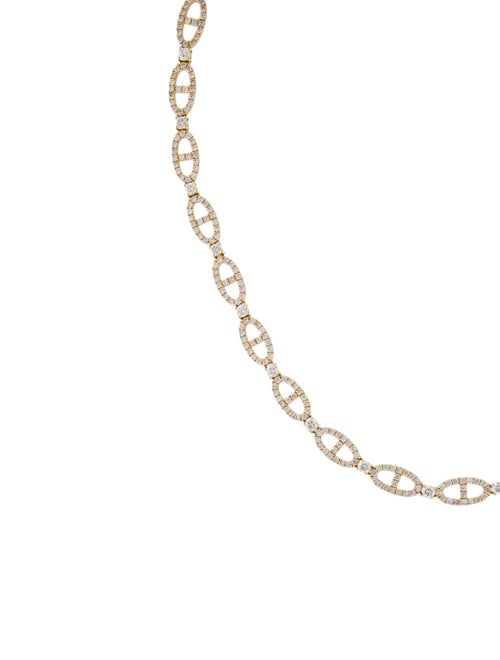Necklace 14K 10.00ctw Diamond Link Necklace