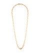 Necklace 14K Oval Link Long Chain Necklace