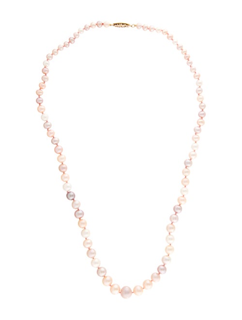 Necklace 14K Pearl Strand Necklace