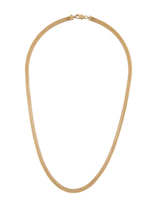 Necklace 14K Box Chain Necklace