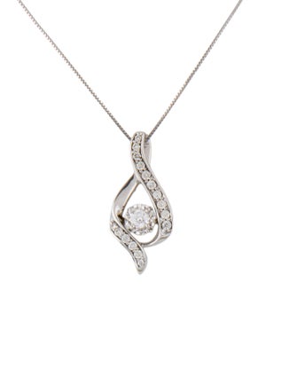 Necklace 14K Diamond Pendant Necklace