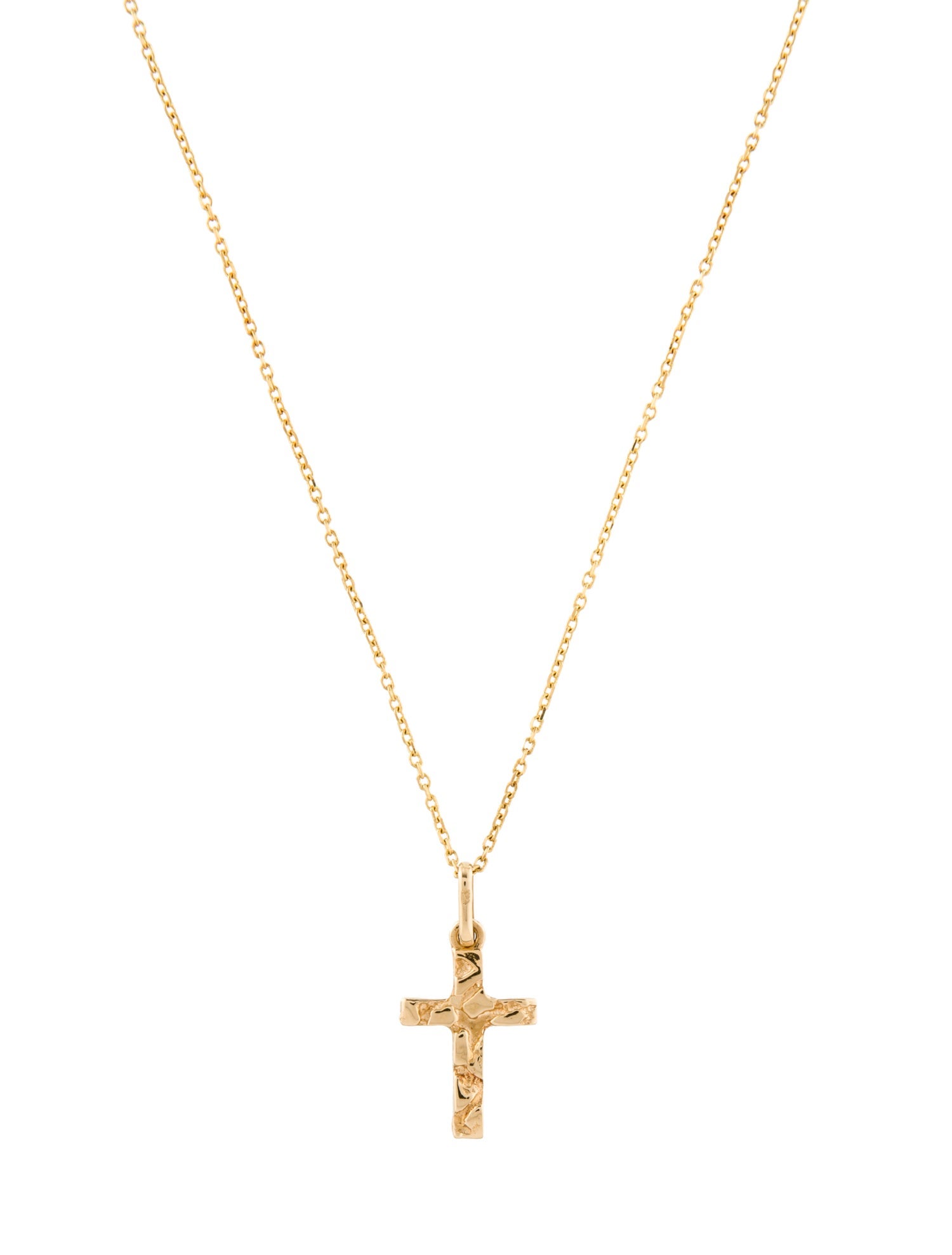 Necklace 18K Cross Pendant Necklace