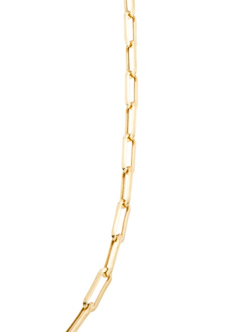 Necklace 14K Large Paperclip Chain Necklace